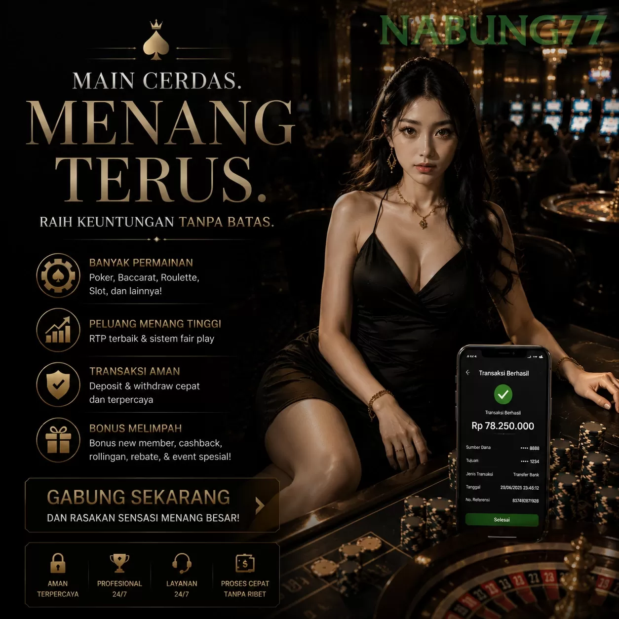 Main nabung77introj Menang Jackpot Besar